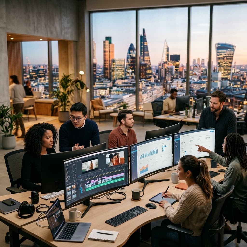 WooGlobe global media team and workspace